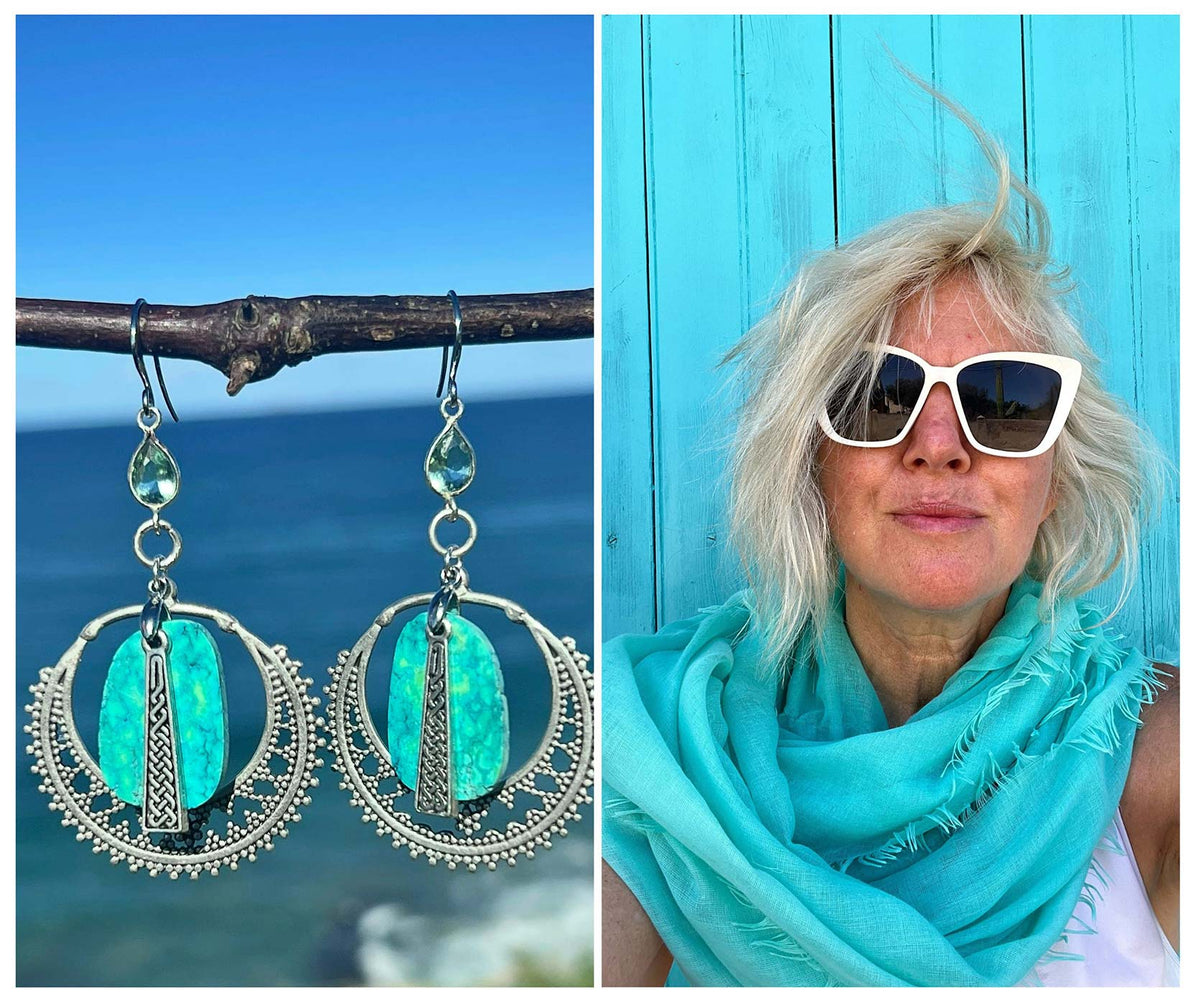 N°076 Statement Earrings - The Mallorca Collection