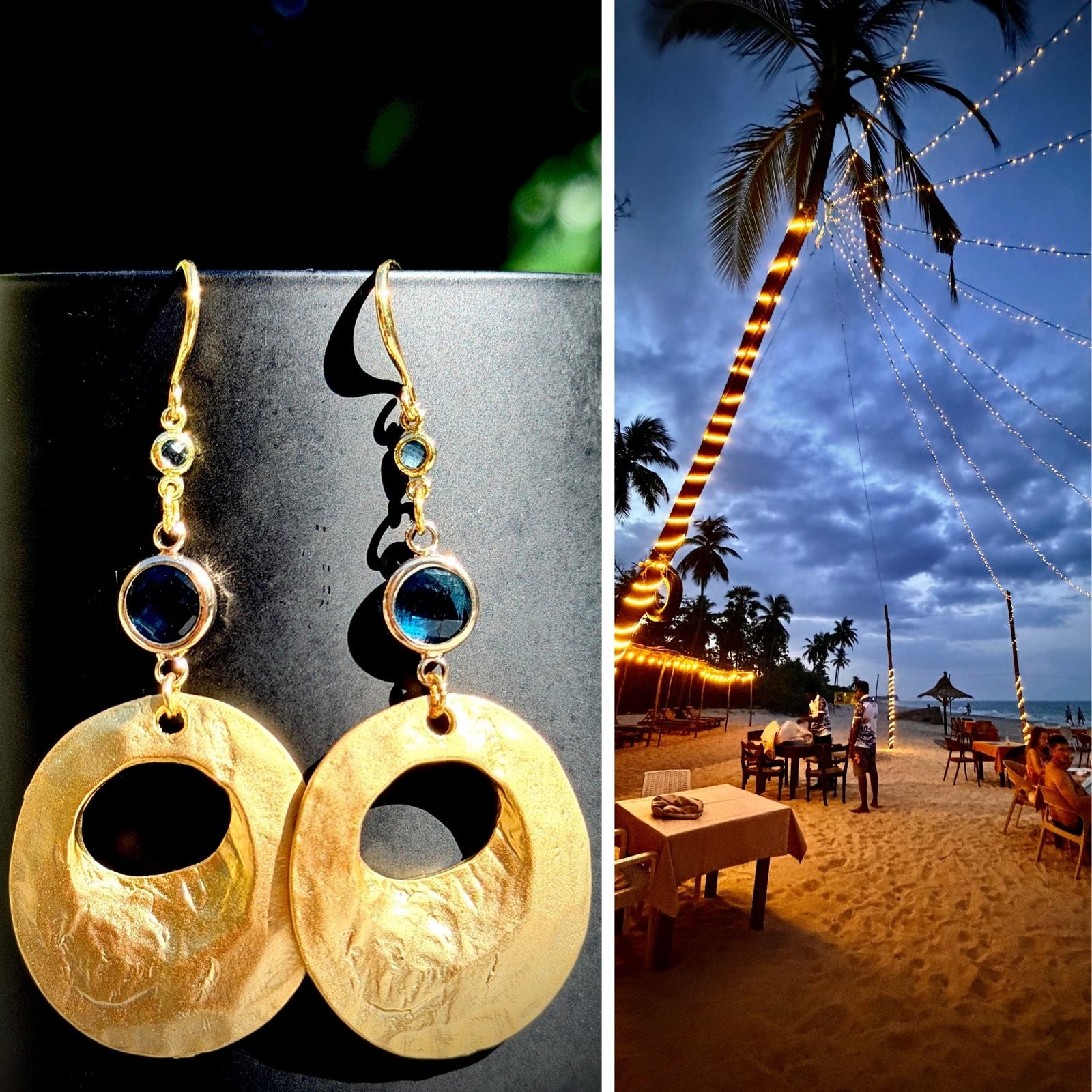 N°077 Statement Earrings - The Sri Lanka Collection