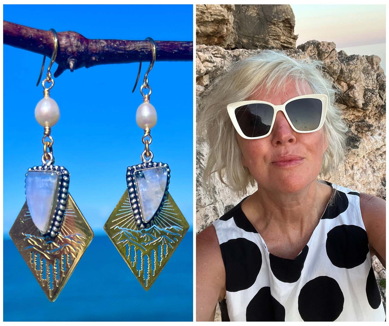 N°081 Statement Earrings - The Mallorca Collection