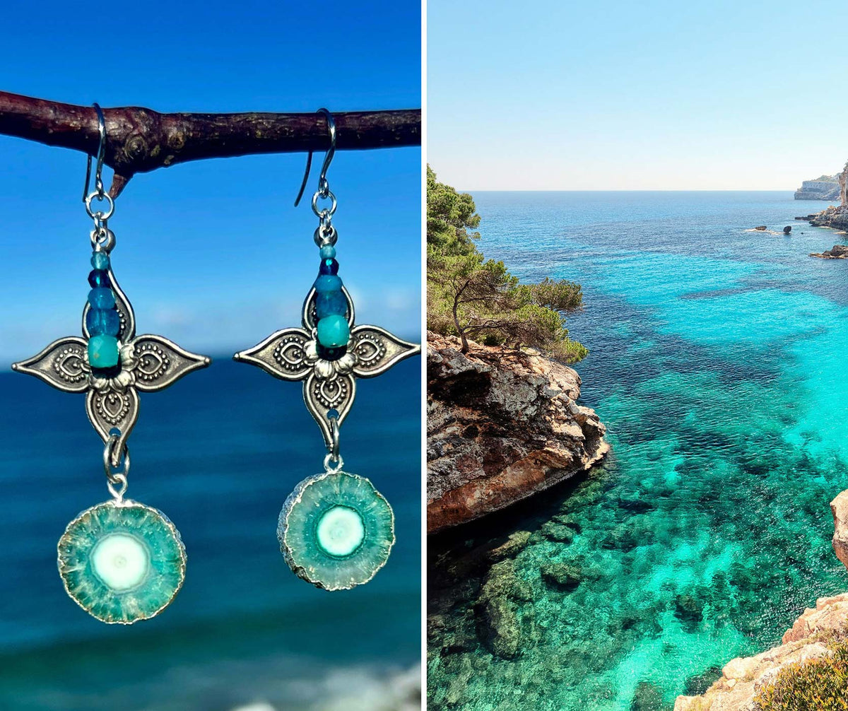 N°084 Statement Earrings - The Mallorca Collection