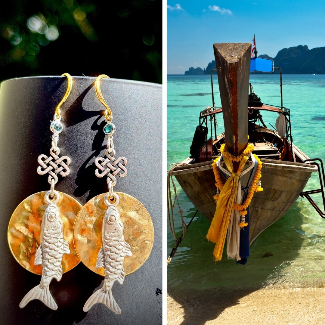 N°090 Statement Earrings - The Sri Lanka Collection