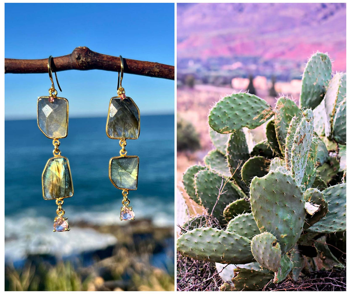 N°093 Statement Earrings - The Mallorca Collection