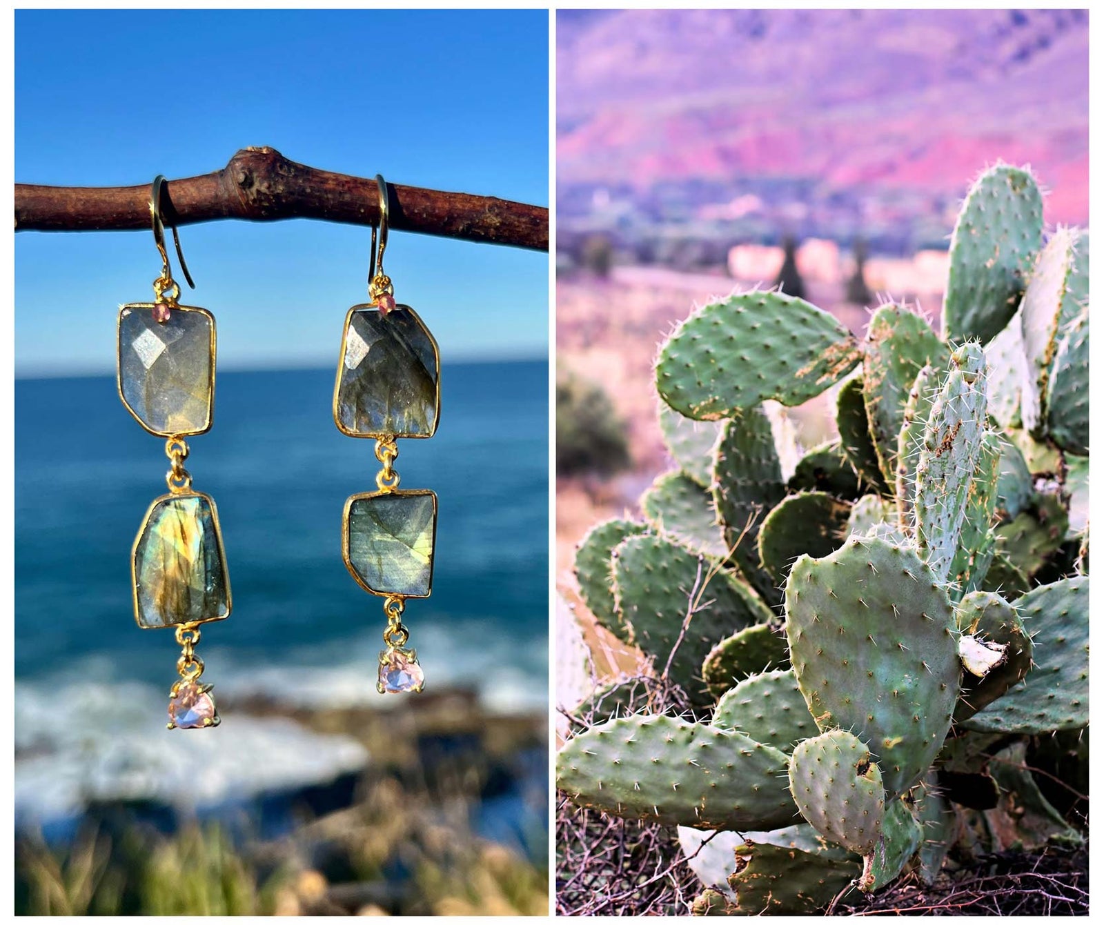 N°093 Statement Earrings - The Mallorca Collection