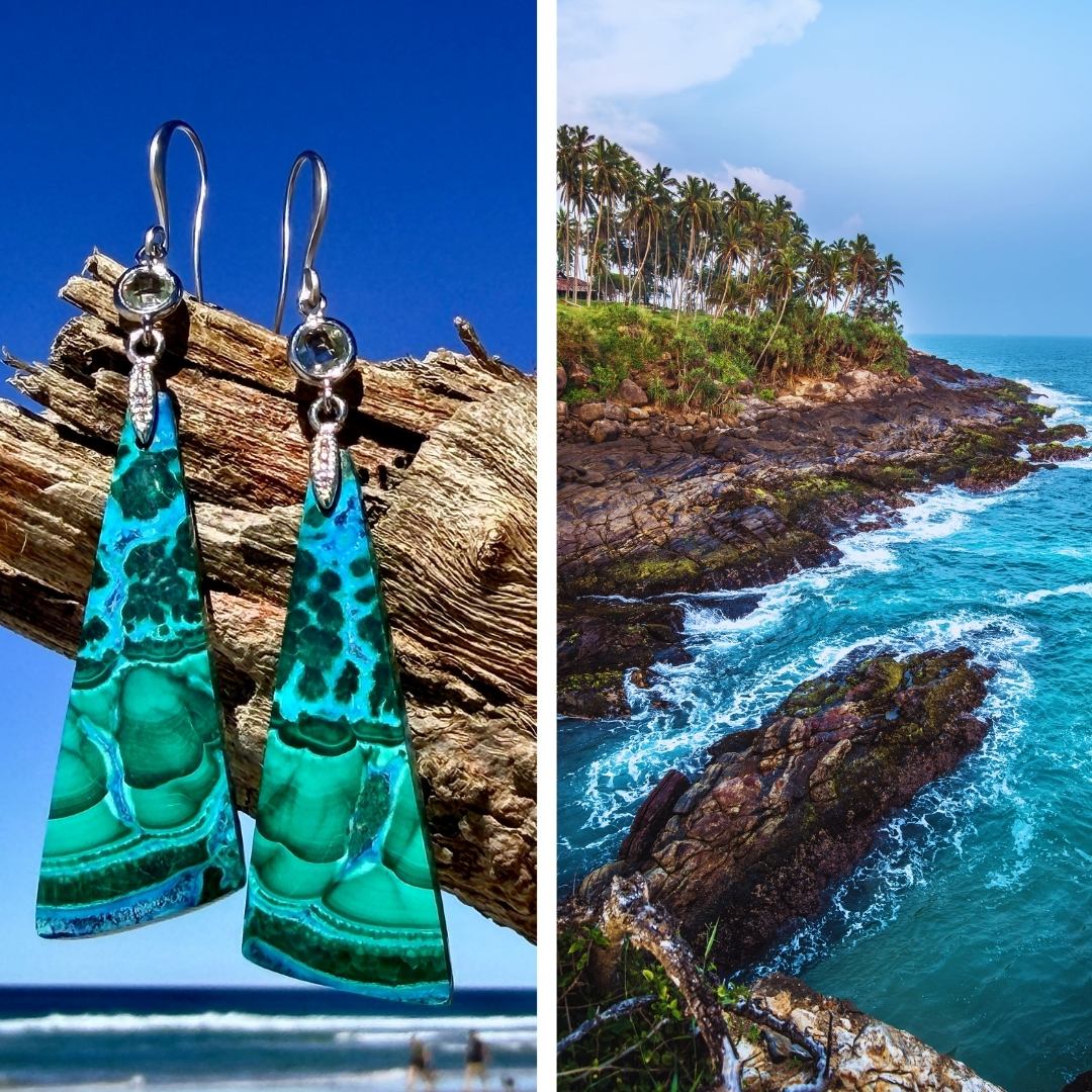 N°100 Statement Earrings - The Sri Lanka Collection