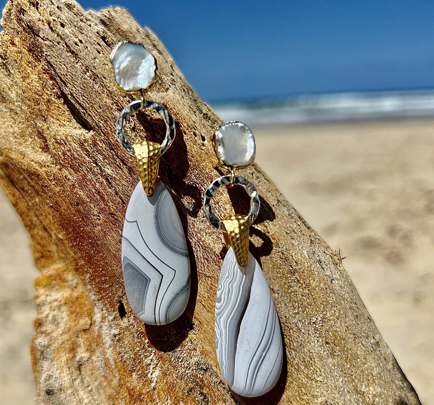 N°1027 Statement Earrings - The Pearl Collection