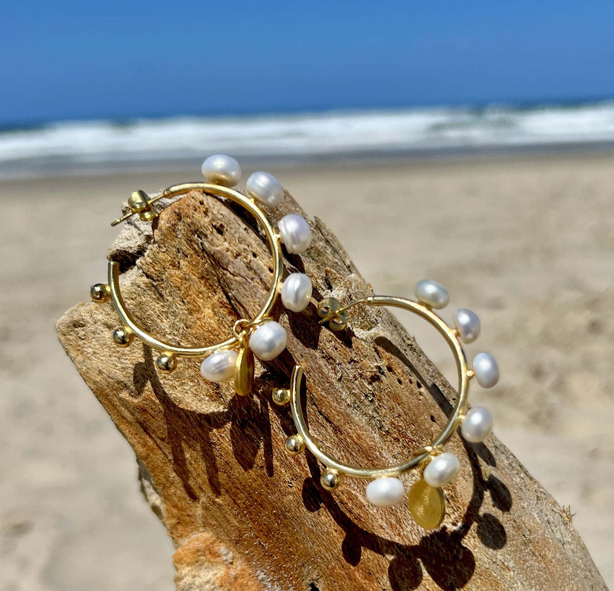 N°1048 Statement Earrings - The Pearl Collection