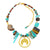 N°746 Moonlight & the Ammonite's Daughter Statement Necklace